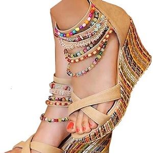 Beaded wedges